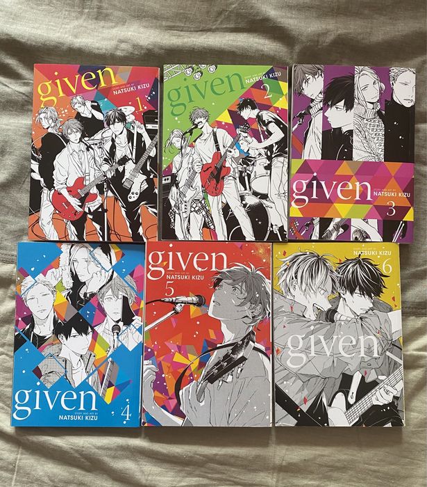 Given manga манга 1-6