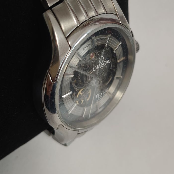 Ceas superb barbatesc Omega, curea inox - oferta