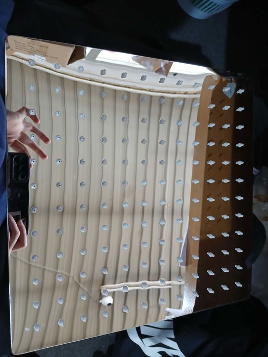 Cap duș pătrat Katezon 30 cm, inox lucios, montaj tavan