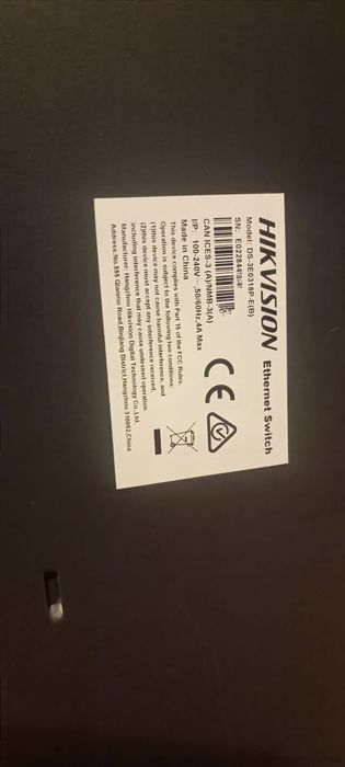 Switch Hikvision
