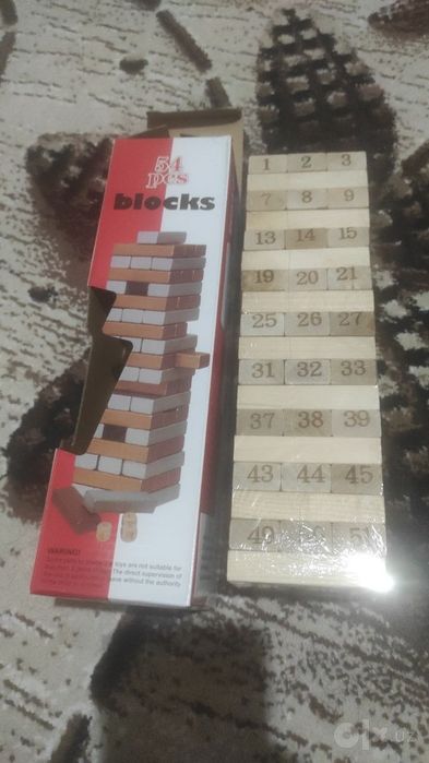 Настольная игра ДЖЕНГА (JENGA) Доставка 24/7