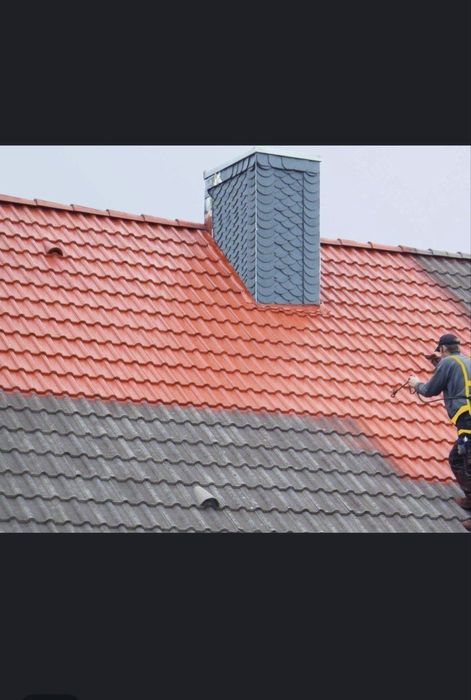 Покраска крыши покраска ангара