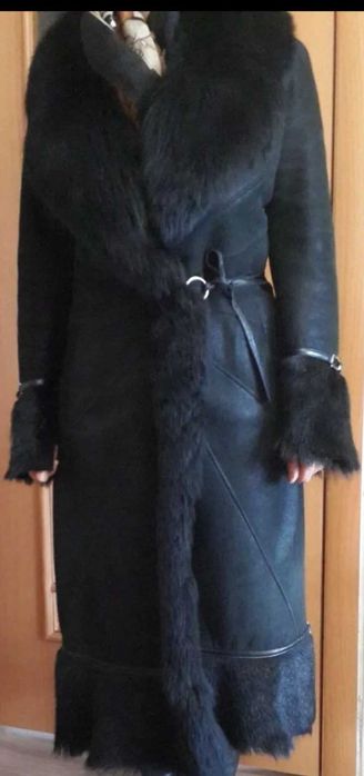 Продам женскую турецкую дубленку б/у