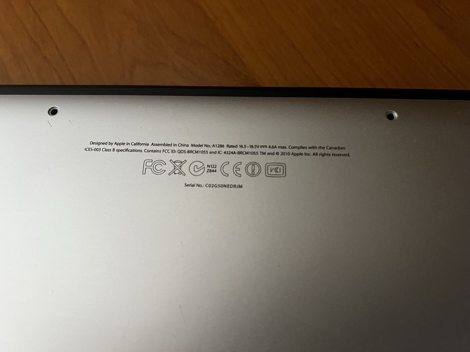 Macbook Pro 15 - inch Early 2011 - за части