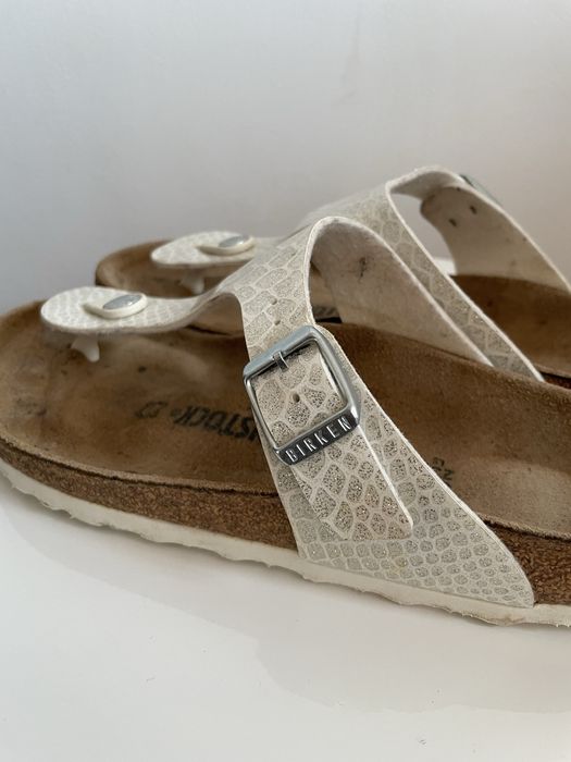 Birkenstock Gizeh alb aquatic lac 36