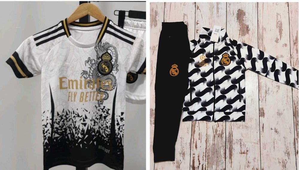 New Екип Дракон  Мбапе Новия екип с чорапи Реал Мадрид 2025 Mbappe