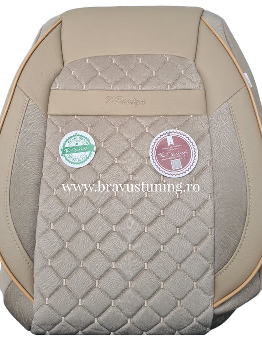 Huse scaun auto PREMIUM Touran 5 locuri individuale ALCANTARA