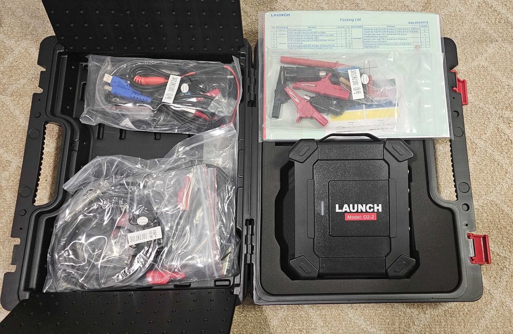 Osciloscop Launch O2-2 Scope Box 4 canale 100MHz,  PRO3S+ V5.0/PAD VII