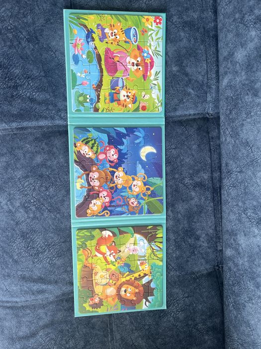 Магнитные пазлы детские