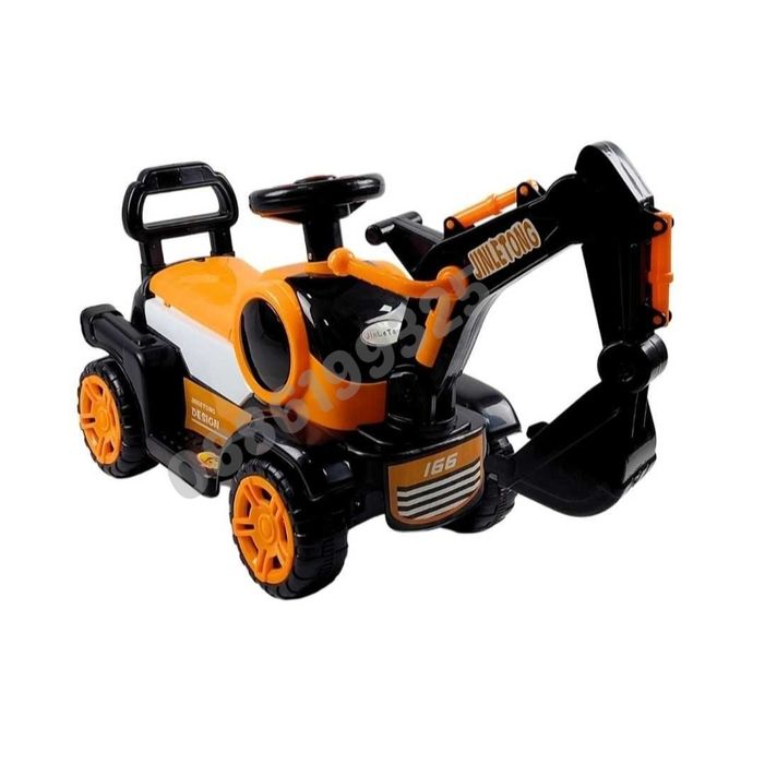 Детски Багер Кола за бутане със звук и светлини
