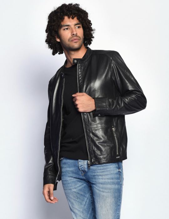 Maze Brasso Leather Jacket ОРИГИНАЛНО мъжко яке/естествена кожа L
