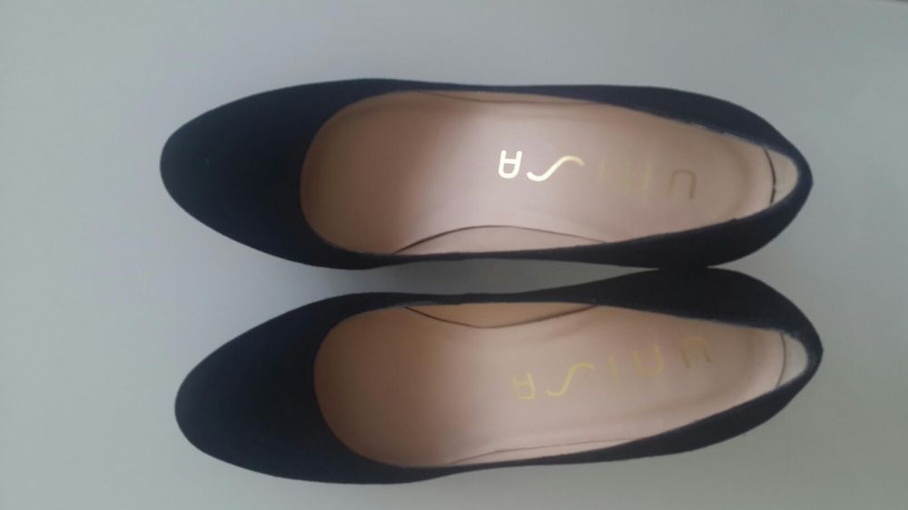 Туфли замшевые Unisa