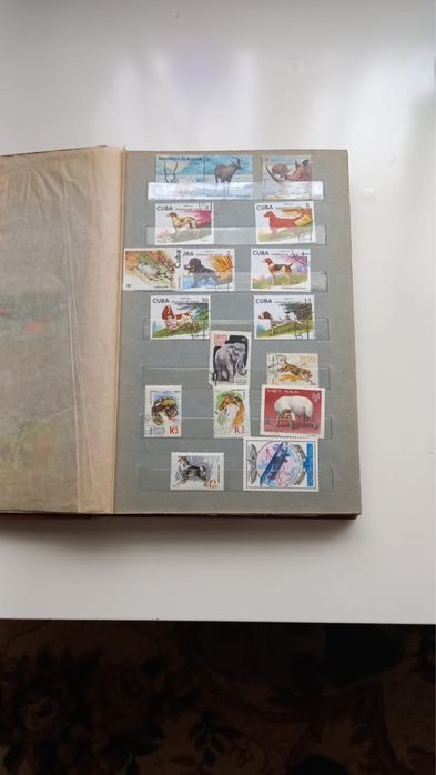 Почтовые марки СССР с альбомом