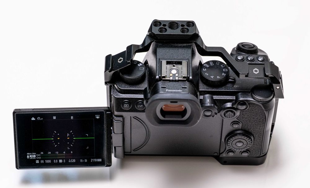 Panasonic Lumix S5II X  + Small Rig cage + 24mm + 35mm f1.8