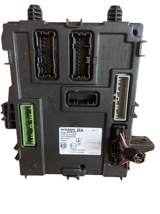 Modul De Confort Nissan Qashqai Ii J11 2013 - > 284B16Fp2C
