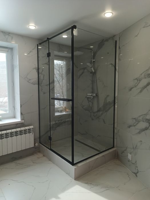 Цельностеклянные Душевые кабины