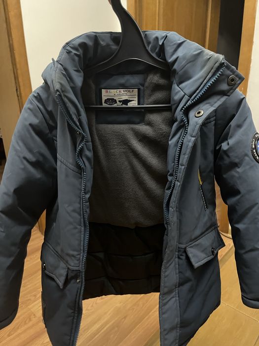 Зимняя куртка для мальчика на 6-7-8 лет