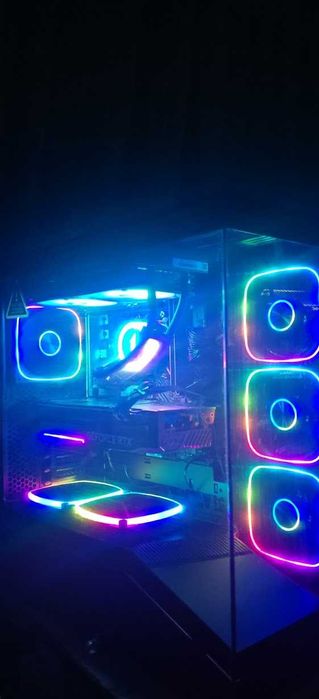 Геймърско PC Ryzen 7 8700F/32Gb/1TB SSD/Asus RTX 3070/WiFi&BT/Гаранция