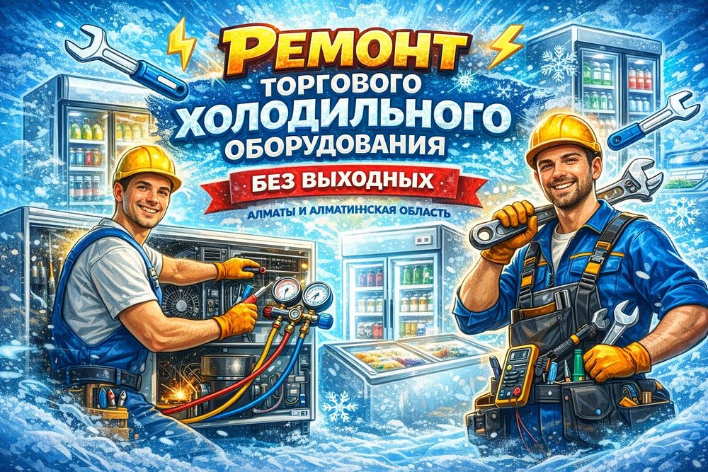 Ремонт холодильников,витрин,шокеров,льдогенераторов.