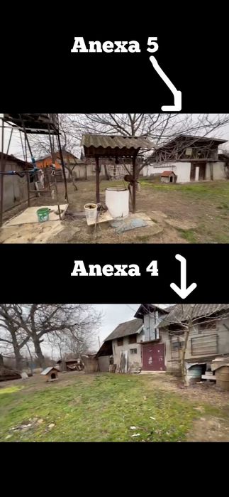 Proprietate mixtă: teren - casă - anexe: Poroinica, Dâmbovița