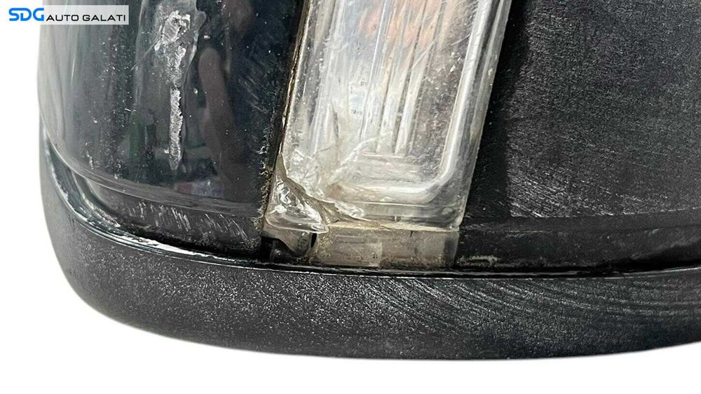 Oglinda Electrica Dreapta Volkswagen Passat B7 2010 - 2015 (Semnalizare Spartă ) Culoare Gri Inchis Lucios Cod 3C0 857 934 A [ L5709 ]