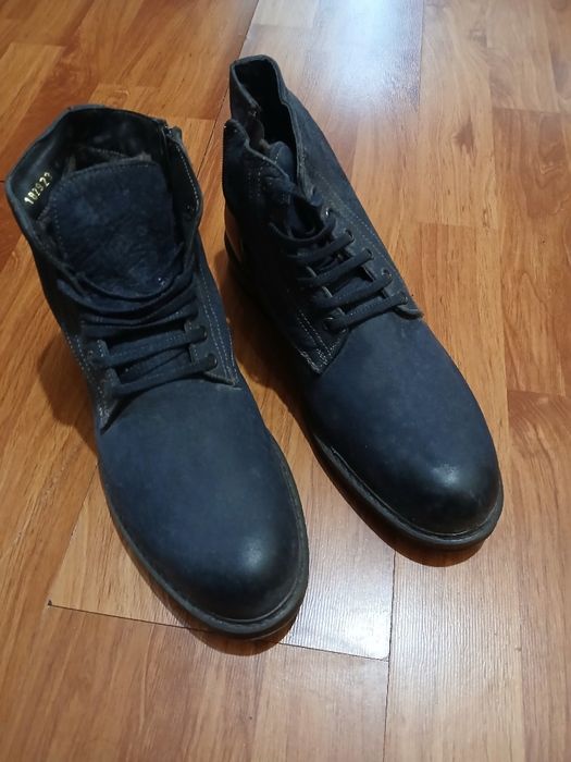 Ghete noi pentru barbati din piele, marimea 43