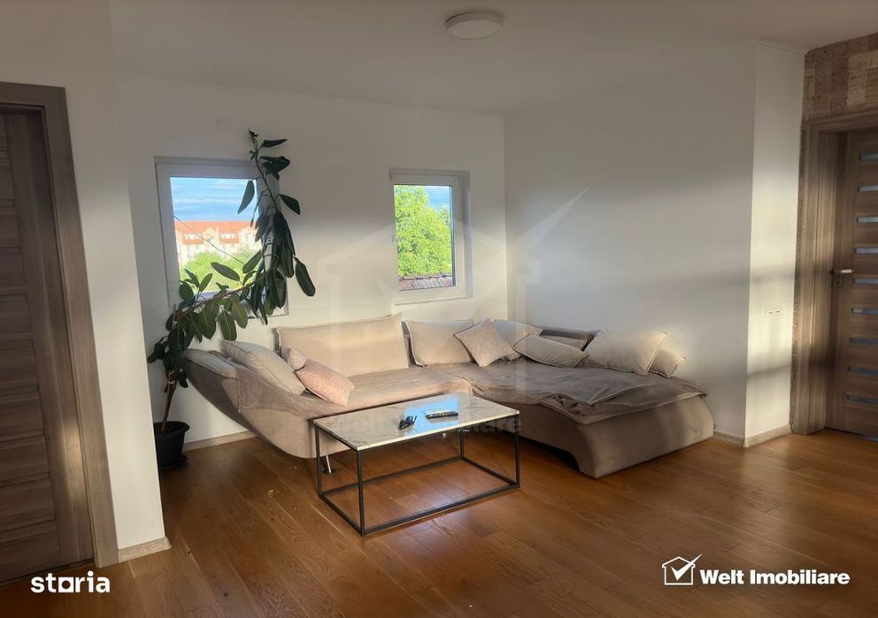 De inchiriat apartament spatios, 100 mp, intr-o casa individuala, zona