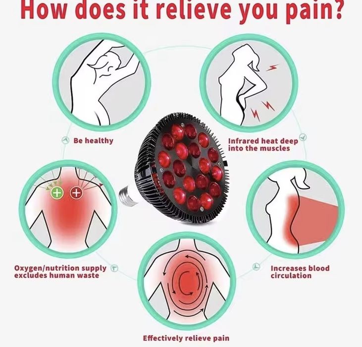 Red light therapy bulb -LED