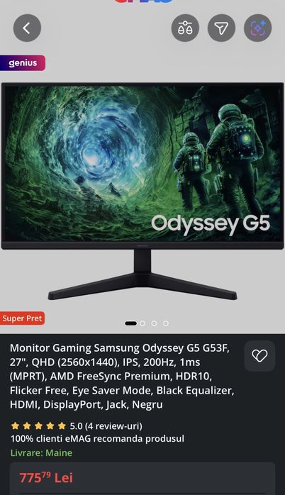 Monitor samsung gaming