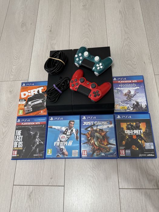 PlayStation 4 PS4 1Tb + 7 jocuri incluse