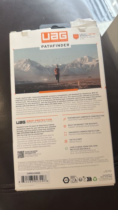 Калъф UAG Pathfinder за Iphone 17 pro, MagSafe