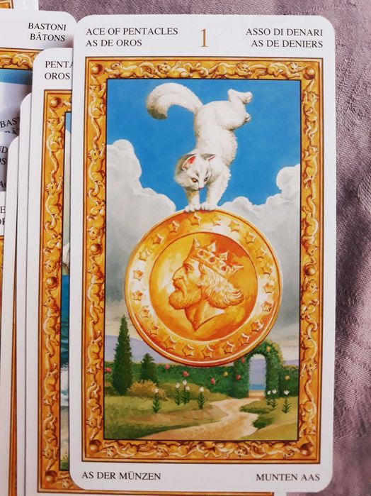 Tarot of white cats - Карти Таро с бели котки
