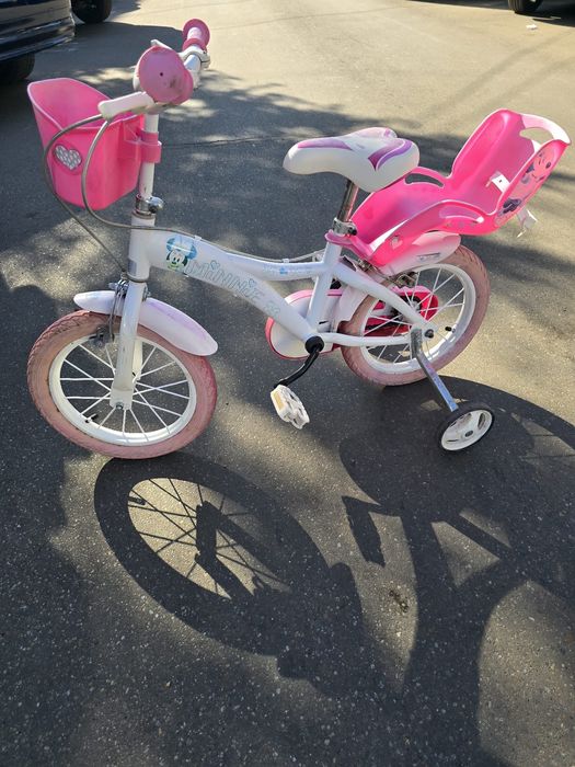 Bicicleta fetita Dino Bikers 3 -4 ani