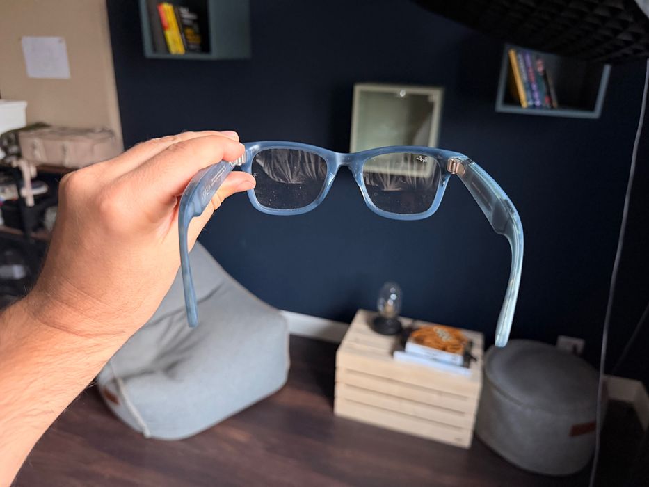 Ray Ban Meta V2 Dashed Blue