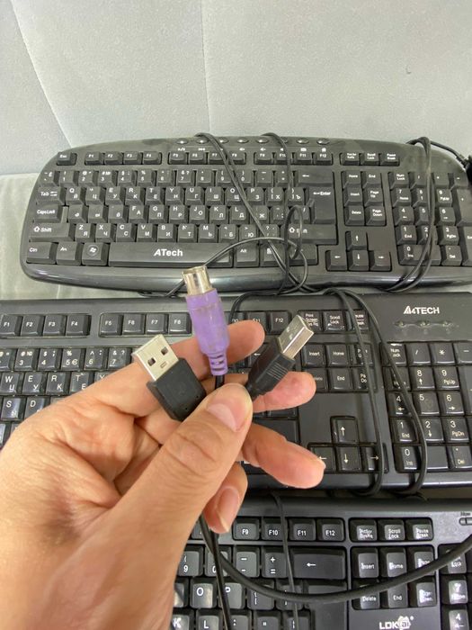 Keyboard Mouse Mishka klaviatura Клавиатура
