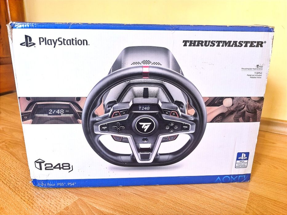 Висококачествен гейминг воланTHRUSTMASTER T248 +шифтър Thrustmaste
