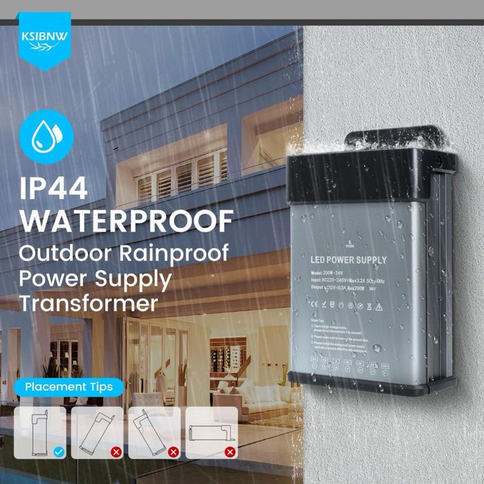 Sursa de alimentara rezistenta la apa 12v 8.3A 100w