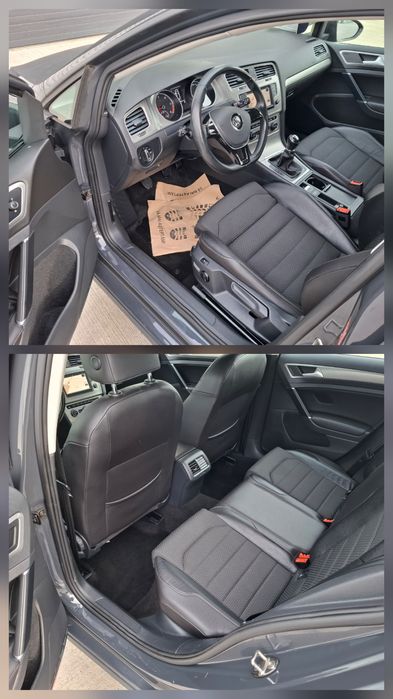 VW Golf 7/2015/2.0 Diesel/Navigatie/Xenon/Masaj in Scaune/ Scaune Sport+Piele/Germania/Euro 6/Zoll