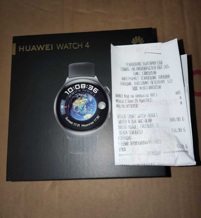 Huawei Watch 4 LTE (като нов!)