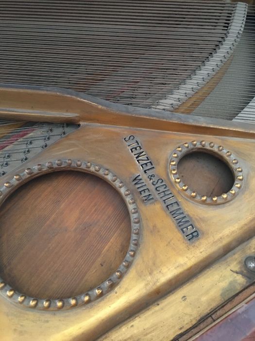 Vand pian vechi vienez Stenzel & Schlemmer cu coada scurta