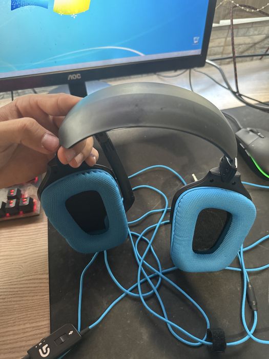 Геймърски слушачки logitech