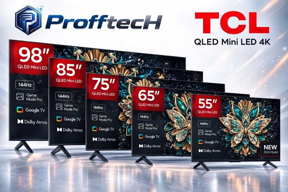 Телевизор TCL 85 P8L Premium QLED 144HZ Google TV (2026 новинки)