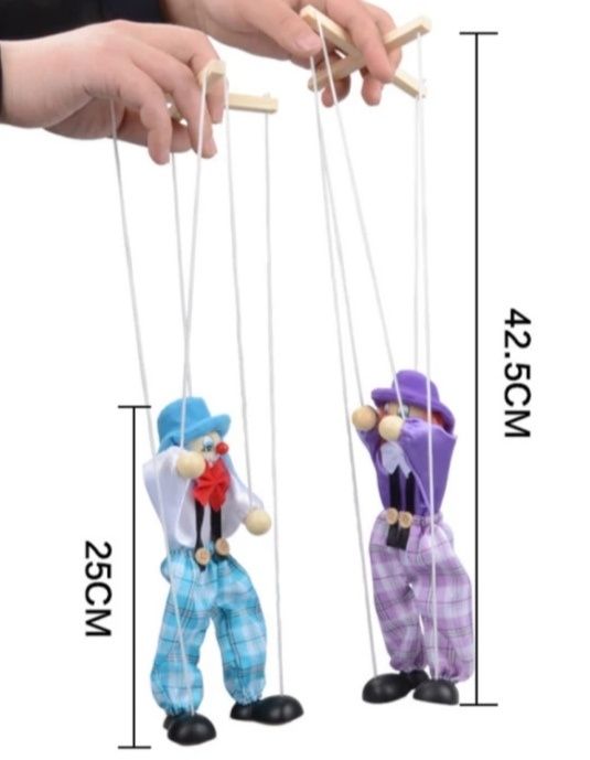 Нови дървени кукли марионетки