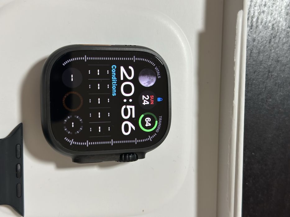 Apple watch ultra 3 ocean band black titanium garantie
