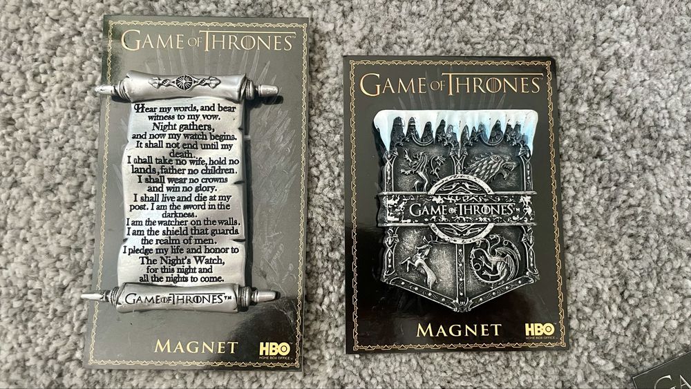 Colectie magneti frigider Game of Thrones