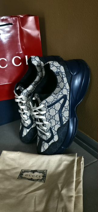 gucci rhyton sneakers balmain