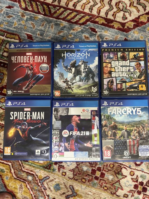 Диски на PS4 slim