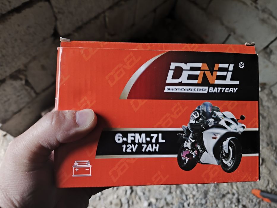 Продам аккумулятор от мопеда