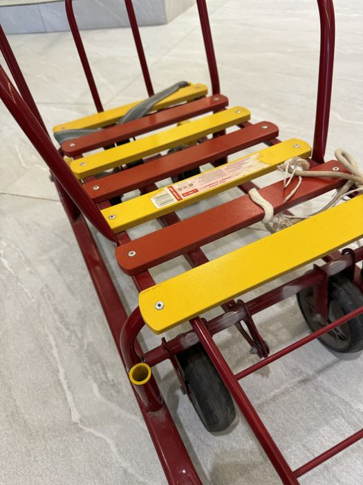 Санка на колесах