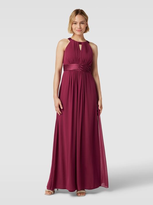 Дълга официална рокля в цвят череша Jake*s coctail